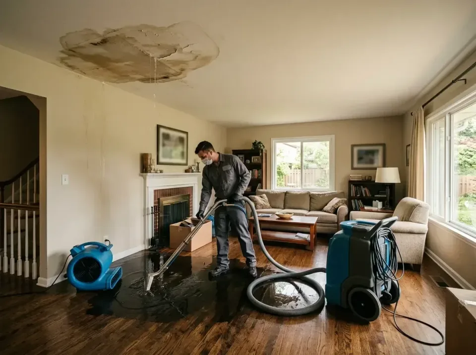 attic-pipe-burst-ceiling-drip-008 — frequently asked questions, Water Damage Restoration & Carpet Care in Larchmont, NY